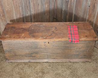 Antique Till Trunk
