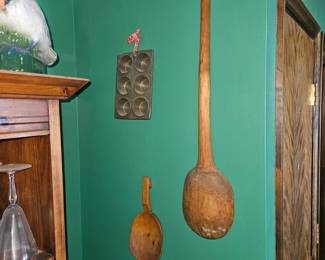 Antique Wooden Spoons