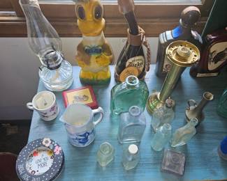 Various Glass Bottles