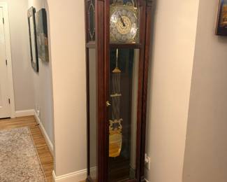 Howard Miller Model 610-572 Grandfather Clock with Moon Phase - Asking $299
