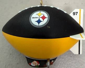 Steelers Xmas Ornament