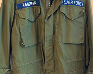 Vintage Military Air Force Field Jacket 1970's