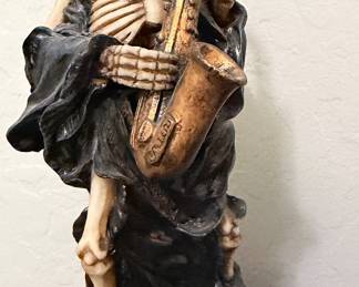 The Rolling Bones Skeleton Rock Band Figurines