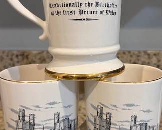 Set/3 Caernarbon Mugs