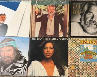 Vinyl: Kenny Rogers, Willie Nelson, Carly Simon, Ozark Mountain Dare Devils
