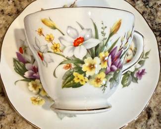 Duchess Bone China Spring Cup & Saucer