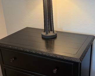 King Restoration Hardware French Empire : Bed Frame, Dresser and 2 Nightstands, Table Lamps pr