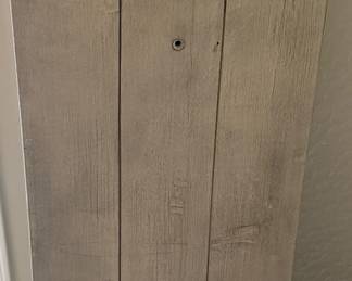 Restoration Hardware Salvaged Wood Trestle Extendable Dining Table w 6 Bennett Parson's Chairs