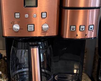Cuisinart Copper Coffee Maker and Single Serve Brewer