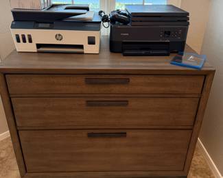 AspenHome Office Desk and File Cabinet