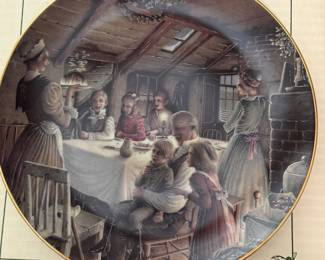 A Christmas Carol Collectible Plate Dept 56