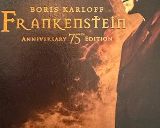 Boris Karloff Frankenstein Anniversary 75th Edition DVD's