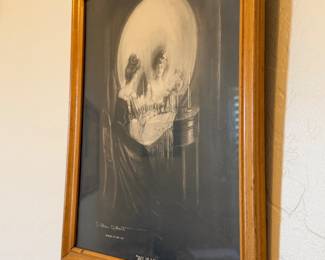 Art Optical Illusion "All is Vanity"