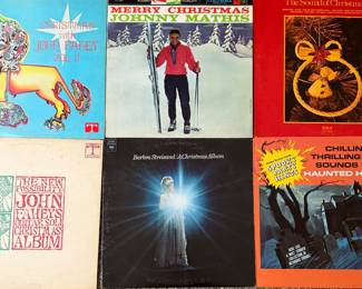 Vinyl: John Fahey, Johnny Mathis, Barbara Streisand, Haunted House,