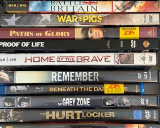 DVD's: Thriller, Drama, Comedy, Military, War, Action, Horror, Documentary, Western, Classics...
