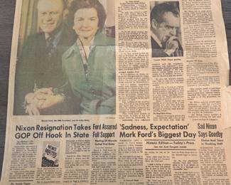 Ford Succeeds Nixon