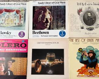 Vinyl: Tchaikowsky, Beethoven, Bolero, George Washington Jr, Chuck Mangione