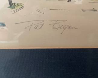 Signed Pat Regan print