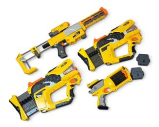 Nerf N Sight and Strike Vucan Guns