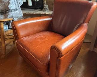 Beautiful Leather Lounge Chair - perfect condition
