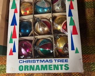 Vintage Christmas balls