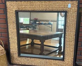 VERY NICE 35" X 35" MIRROR 
