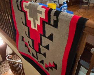 AUTHENIC HAND WOVEN BLANKET/THROW