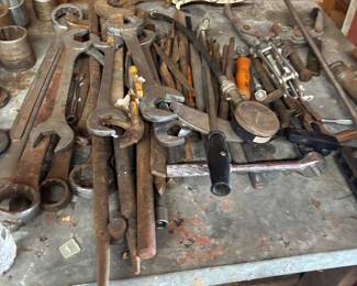 TRACTOR OR LARGE TRUCK WRENCHES, SOCKETS, AND OTHER TOOLS SELLING REASONABLE