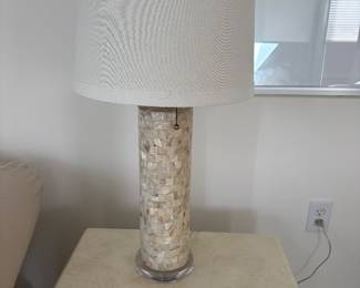 Seashell lamp