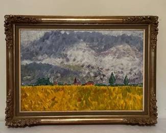 Original Impressionism Landscape Painting