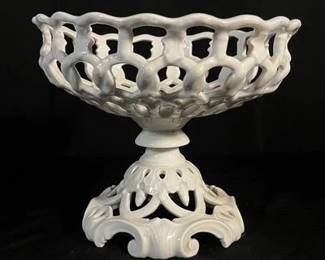 French Old Paris Porcelain Centerpiece