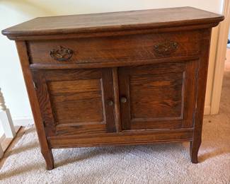 Oak Wash Stand