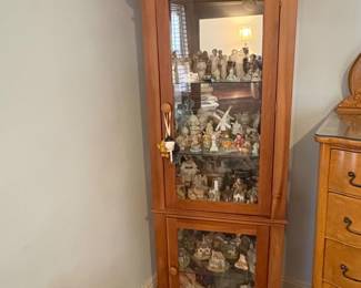 Traditional Corner Curio Cabinet