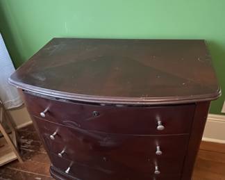 Federal Style BowFront Chest of Drawers