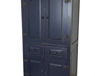 Primitive Farmhouse Pie Safe or Storage Cabinet