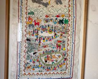 Amate Bark Painting by Edalinda Perez Velazquez