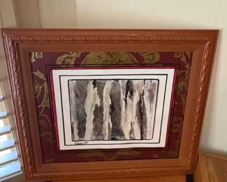 K. Loden Mixed Media Abstract Artwork