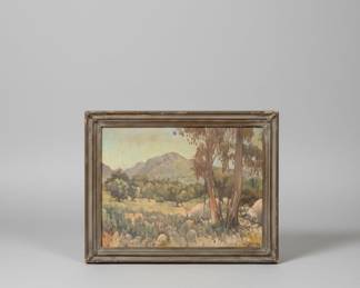 California Impressionist Landscape Oil Painting by Dana Bartlett