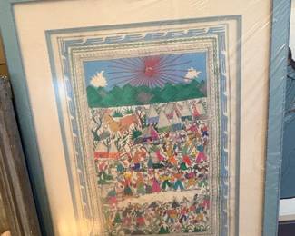 Amate Bark Painting by Crisofo Ascencio
