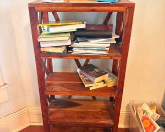 Rustic XFrame Tier Bookcase
