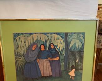 Alfredo Ramos Martinez Las Tres Mujeres The Three Women Print