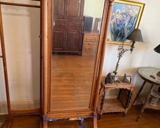 Victorian Cheval Mirror