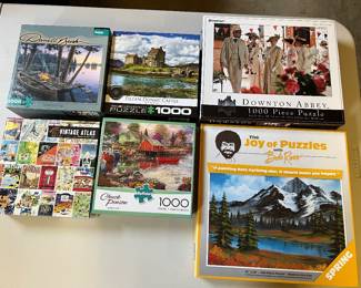 Puzzles! 500 & 1000 piece puzzles