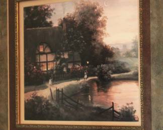"Beside Still Waters" by Thomas Kinkade