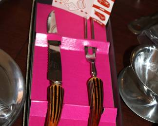Vintage Carving Set