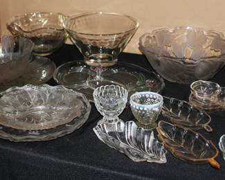 Crystal and Glass Servingware
