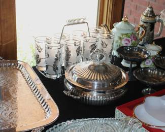 Sliver-Plated Serving Pieces