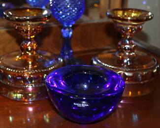 Art Glass by Kosta Boda Cobalt Blue
