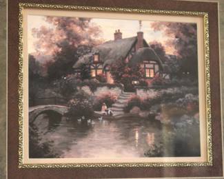 "Everett's Cottage" by Thomas Kinkade