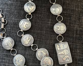 Sterling Silver Indian belt
